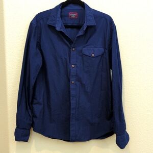 Navy Blue UNTUCKit Button Down L
